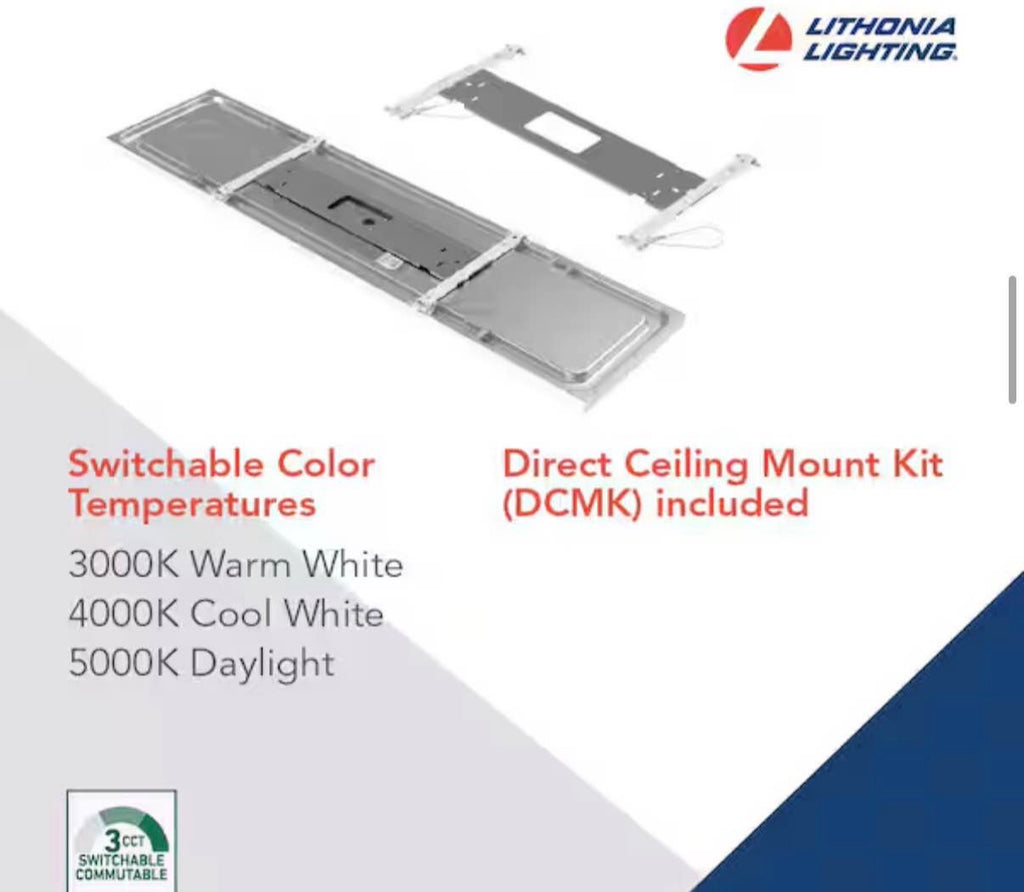 1 ft. x 4 ft. 4000 Lumens LED Panel Light