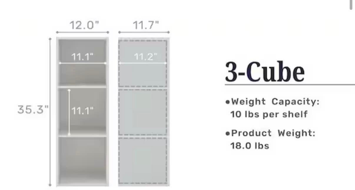 Quincy 35.27 in. Tall Slim Bookcase