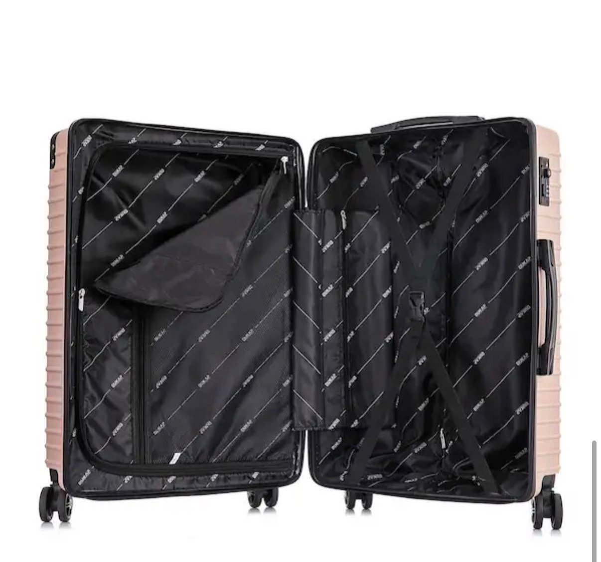 24 Inch Luggage, Suitcase with Spinner Wheels