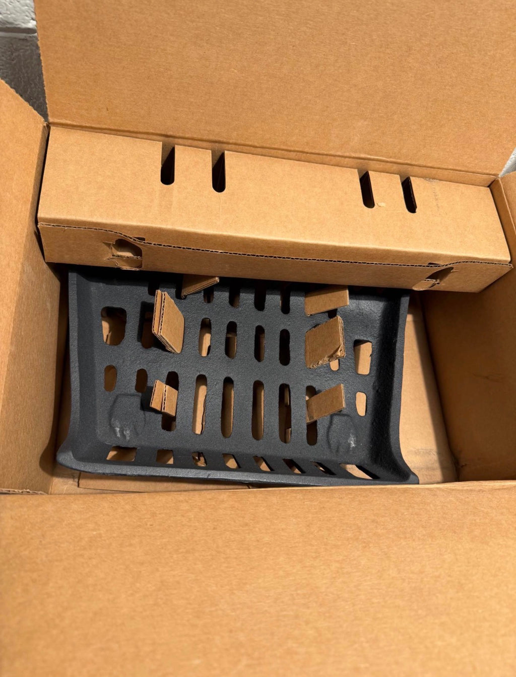 17 in. Cast Iron Heavy-Duty Fireplace Grate
