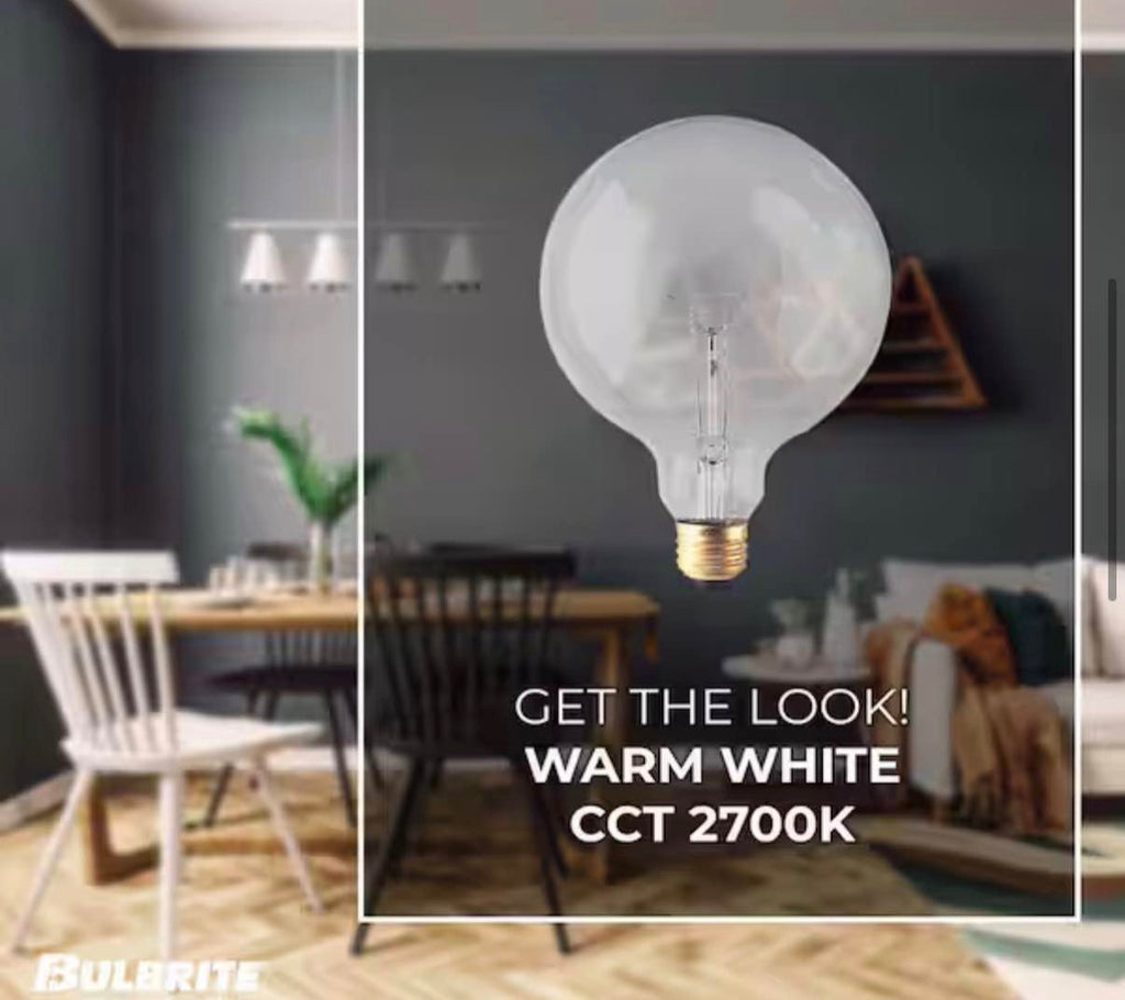 60-Watt Warm White Light G40 Bulb (12-Pack)