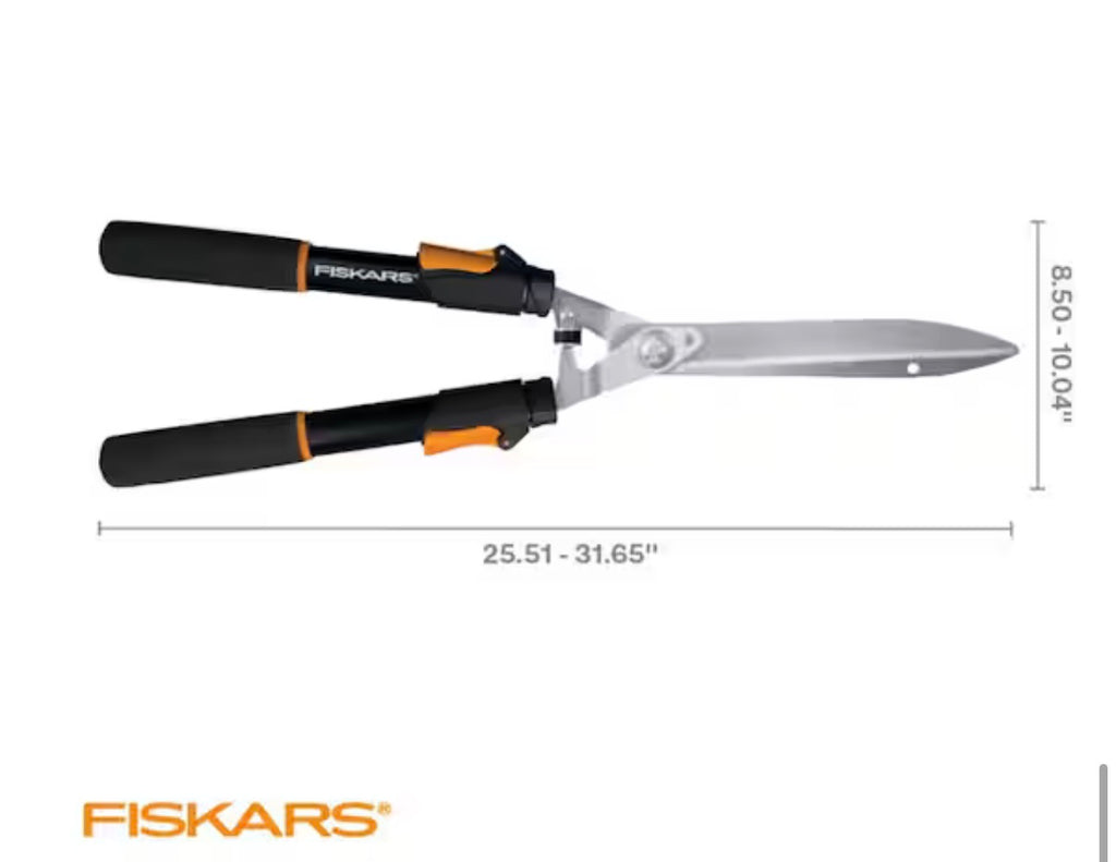 9 in. extendable  Hedge Shears