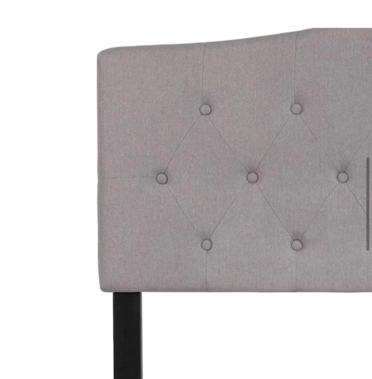 Light Gray Full Size Headboard