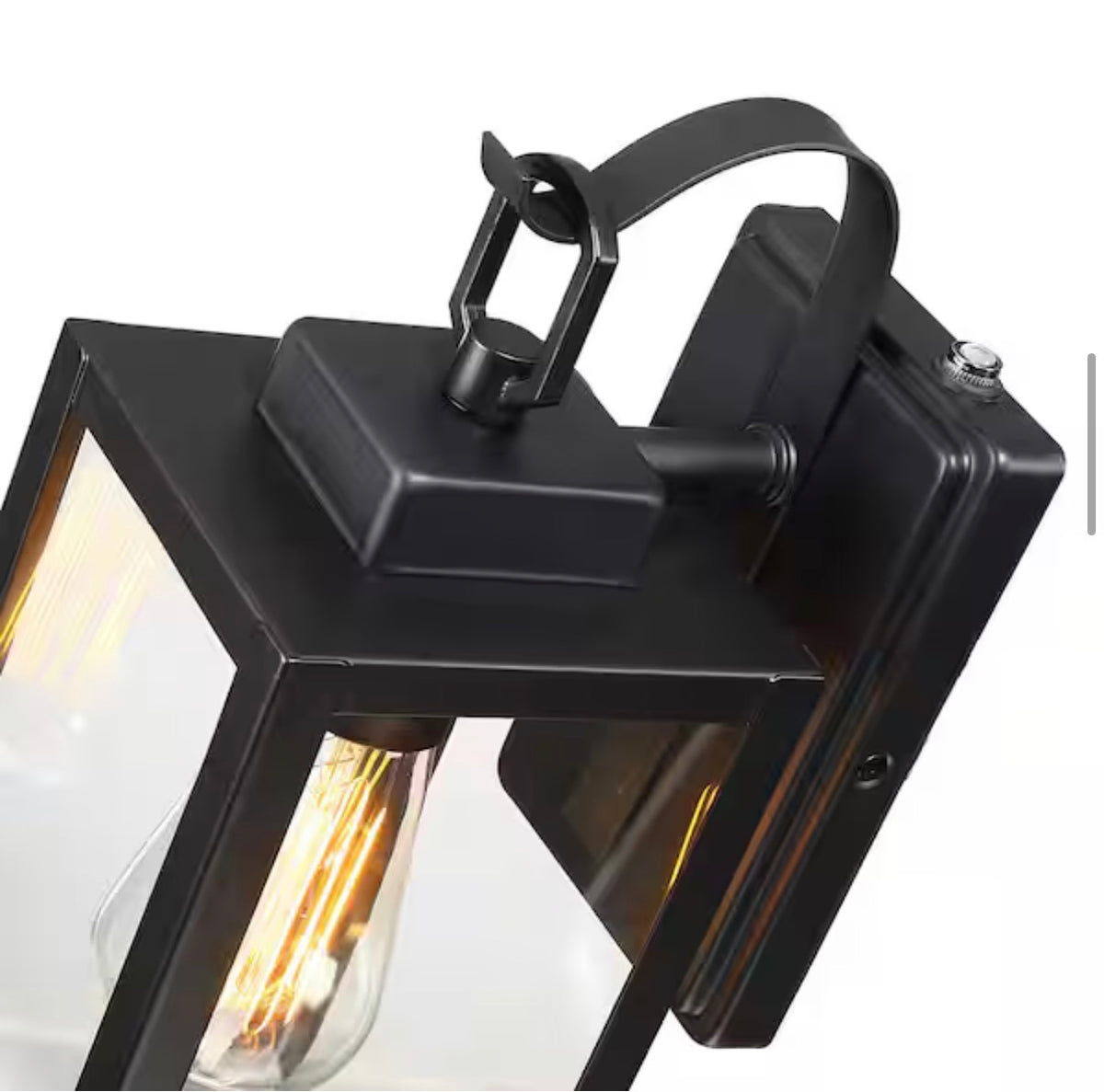 Outdoor Wall Lantern Sconce Dusk to Dawn Sensor