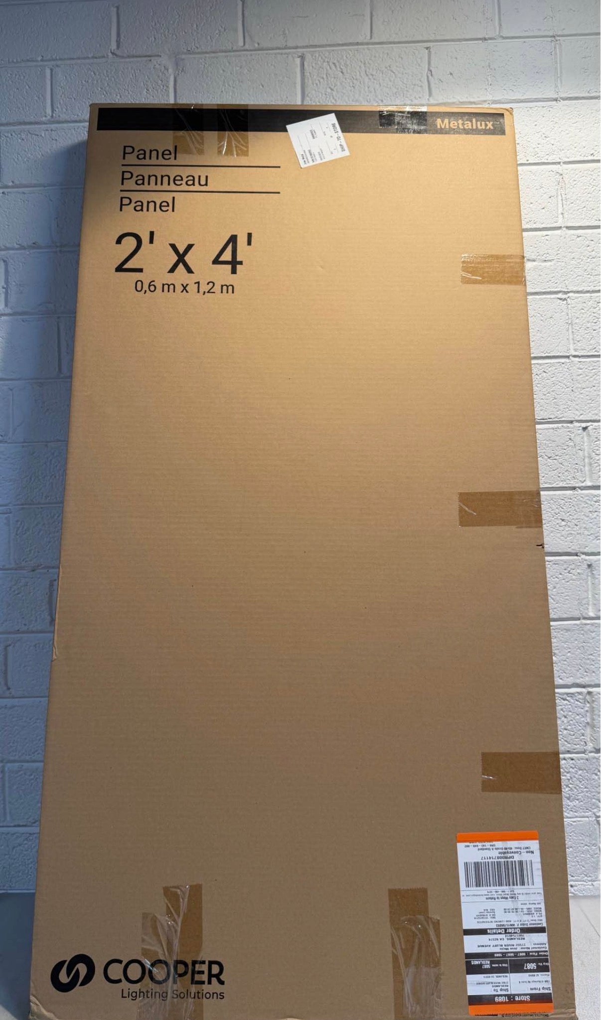 2 ft. x 4 ft. 4500 Lumens LED Panel Light