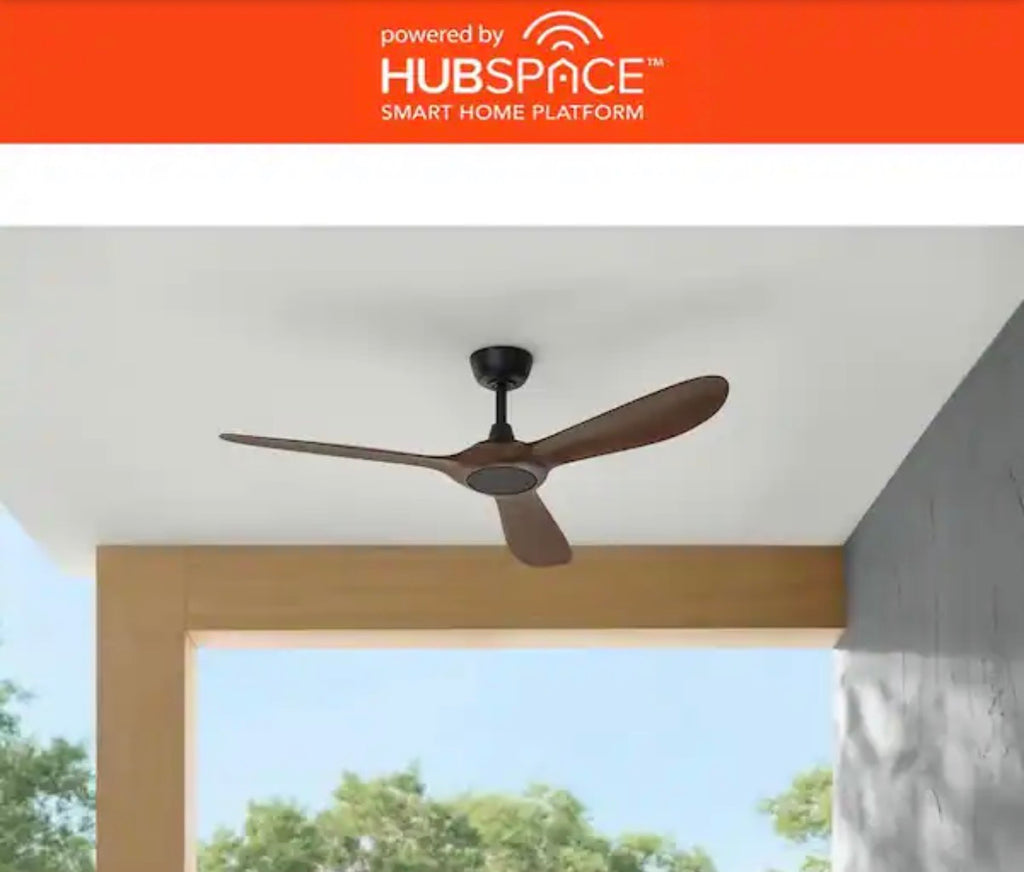 52 in. Smart Indoor/Outdoor Ceiling Fan