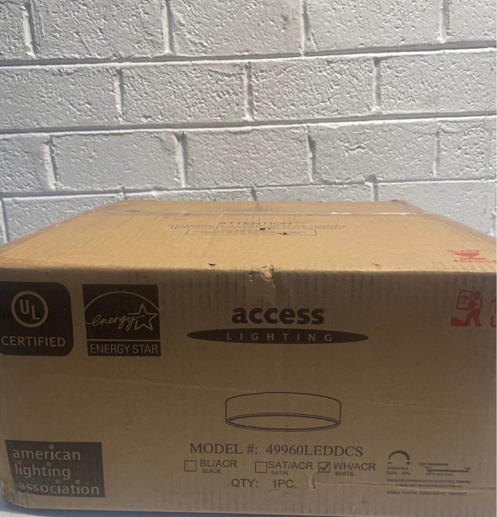 Access Lighting LED Flush Mount-4 “ Tall and 13.75 “ Wide