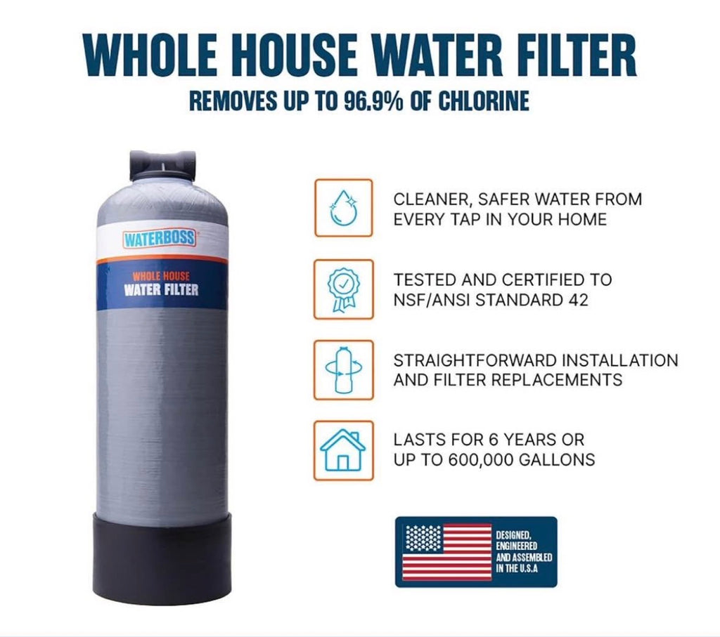 WaterBoss Whole House Water Filter