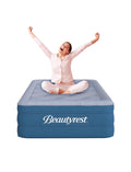 17" Comfort Plus Air Bed Mattress with Built-in Pump Twin Size