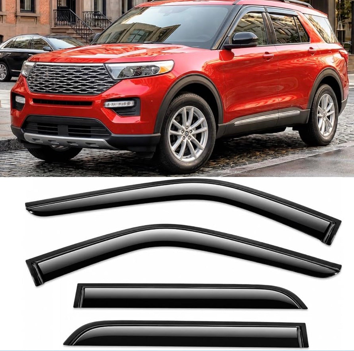 2020-2026 Window Visor Deflectors  for Ford Explorer