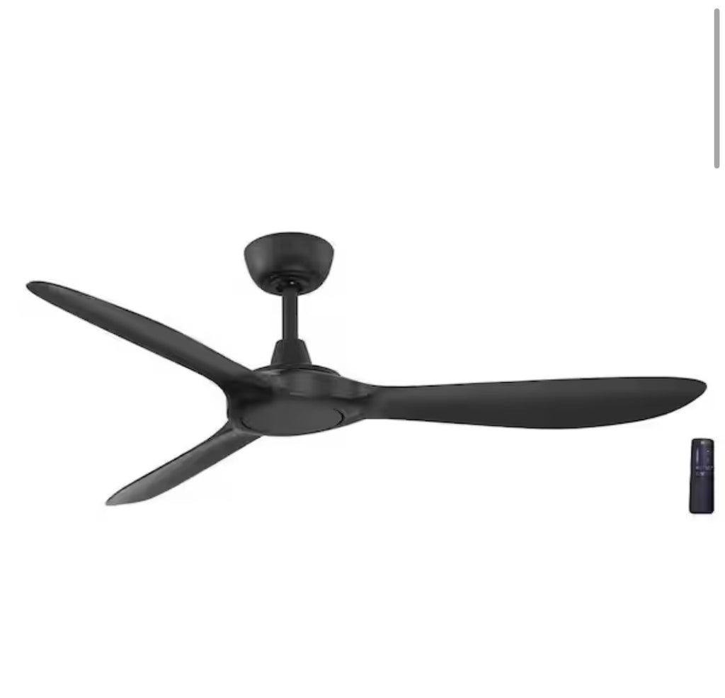 Tager 52 in. Smart Indoor/Outdoor ceiling fan (used)