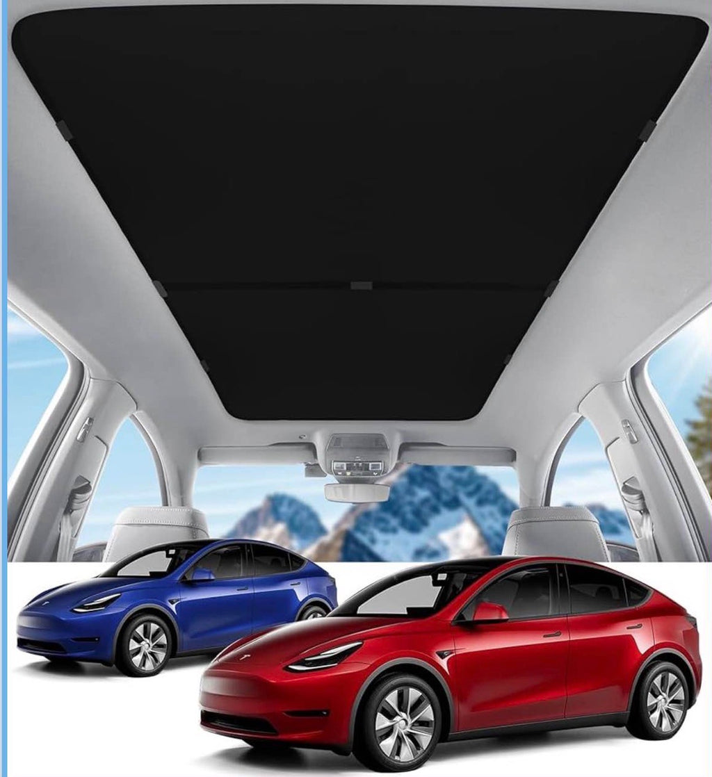 Tesla Model Y Glass Roof Sunshade