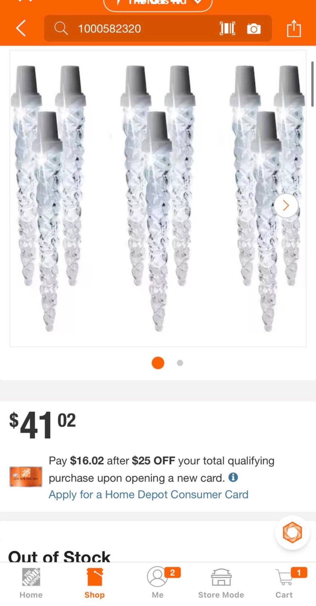 15-Light Ice Shaped LED Crystal White-Light Show