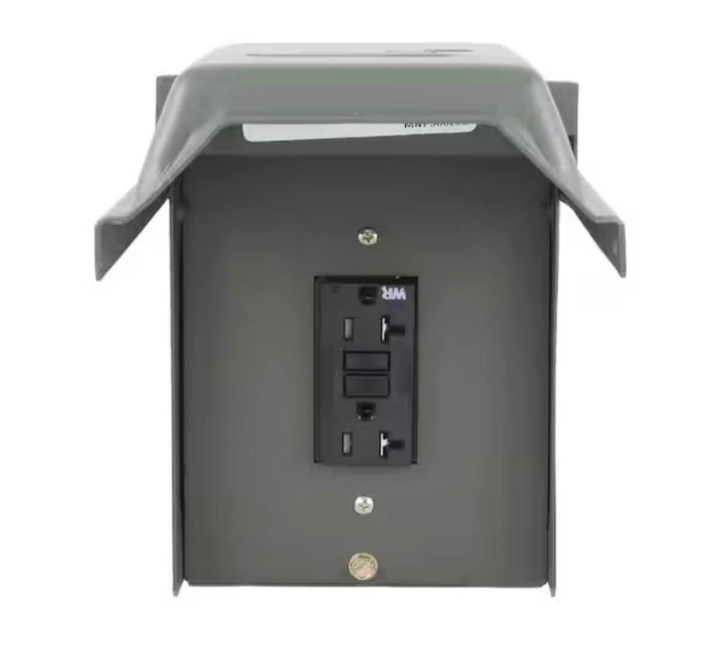 20 Amp Backyard Outlet with GFI Receptacle