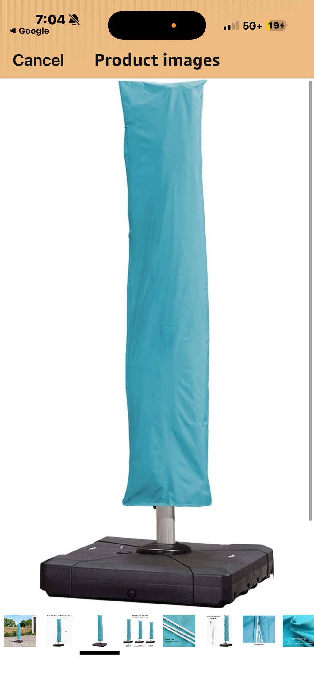 Cantilever Umbrella Cover