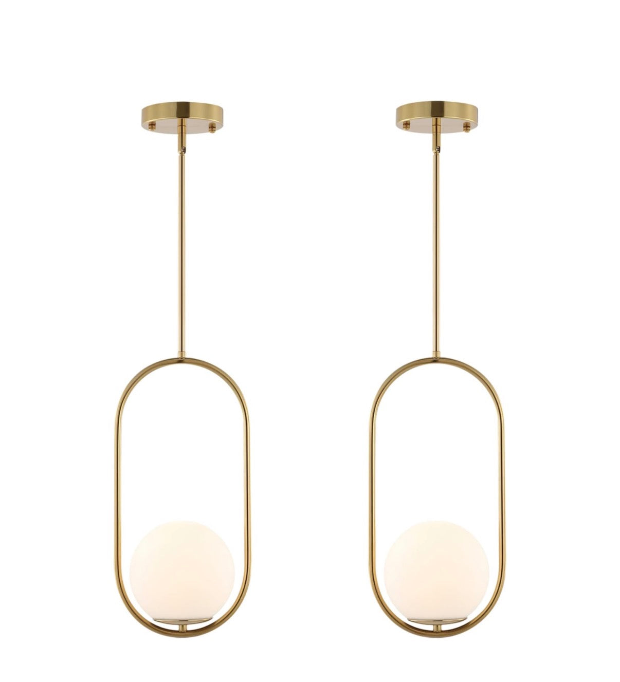 Mid Century Chandelier  (2 Pack)