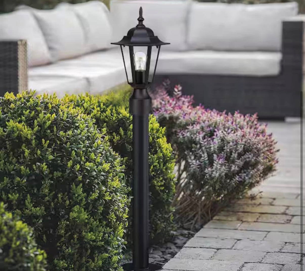Outdoor Weather Resistant Post Light Set (2-Packs)