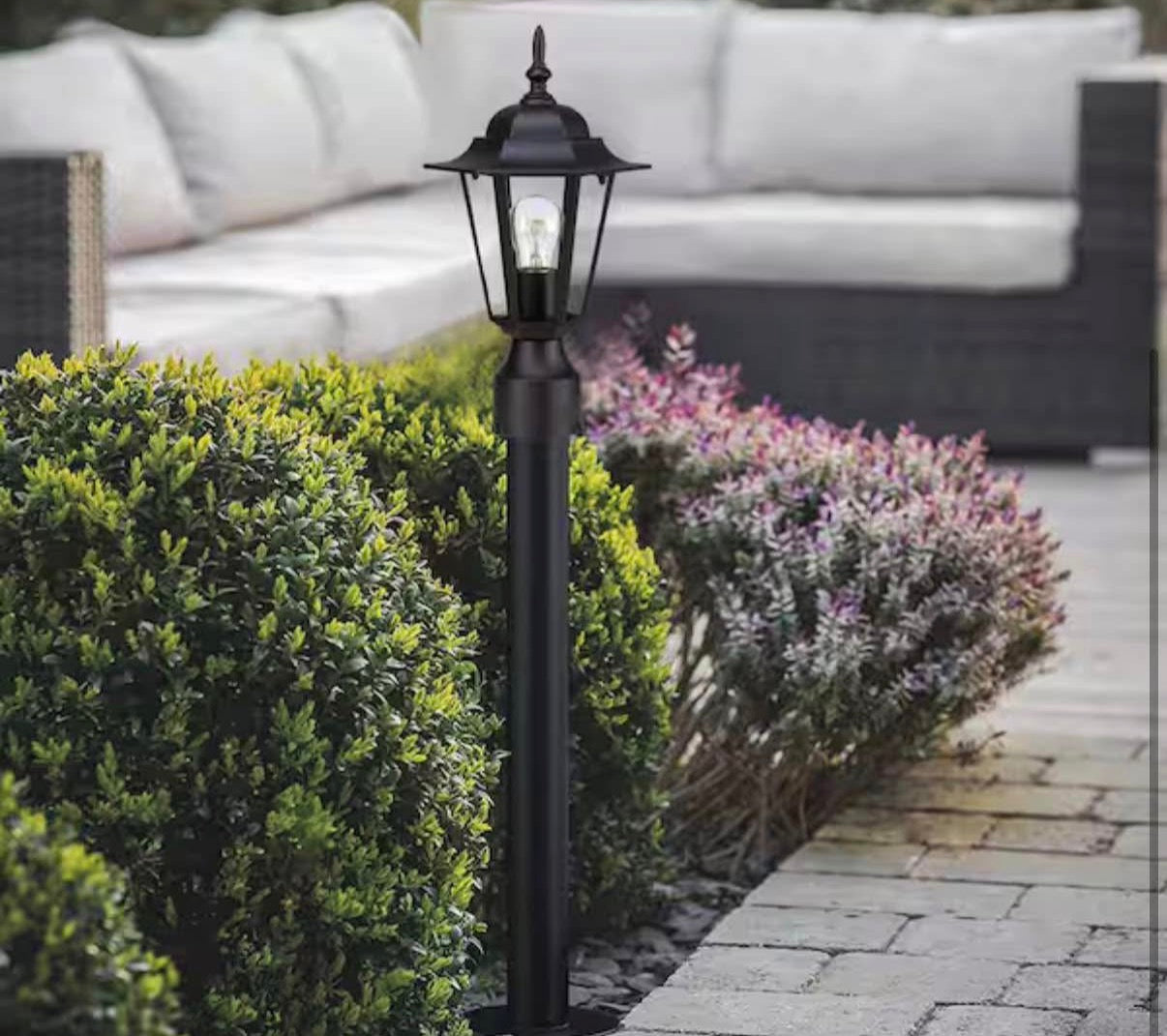 Outdoor Weather Resistant Post Light Set (2-Packs)