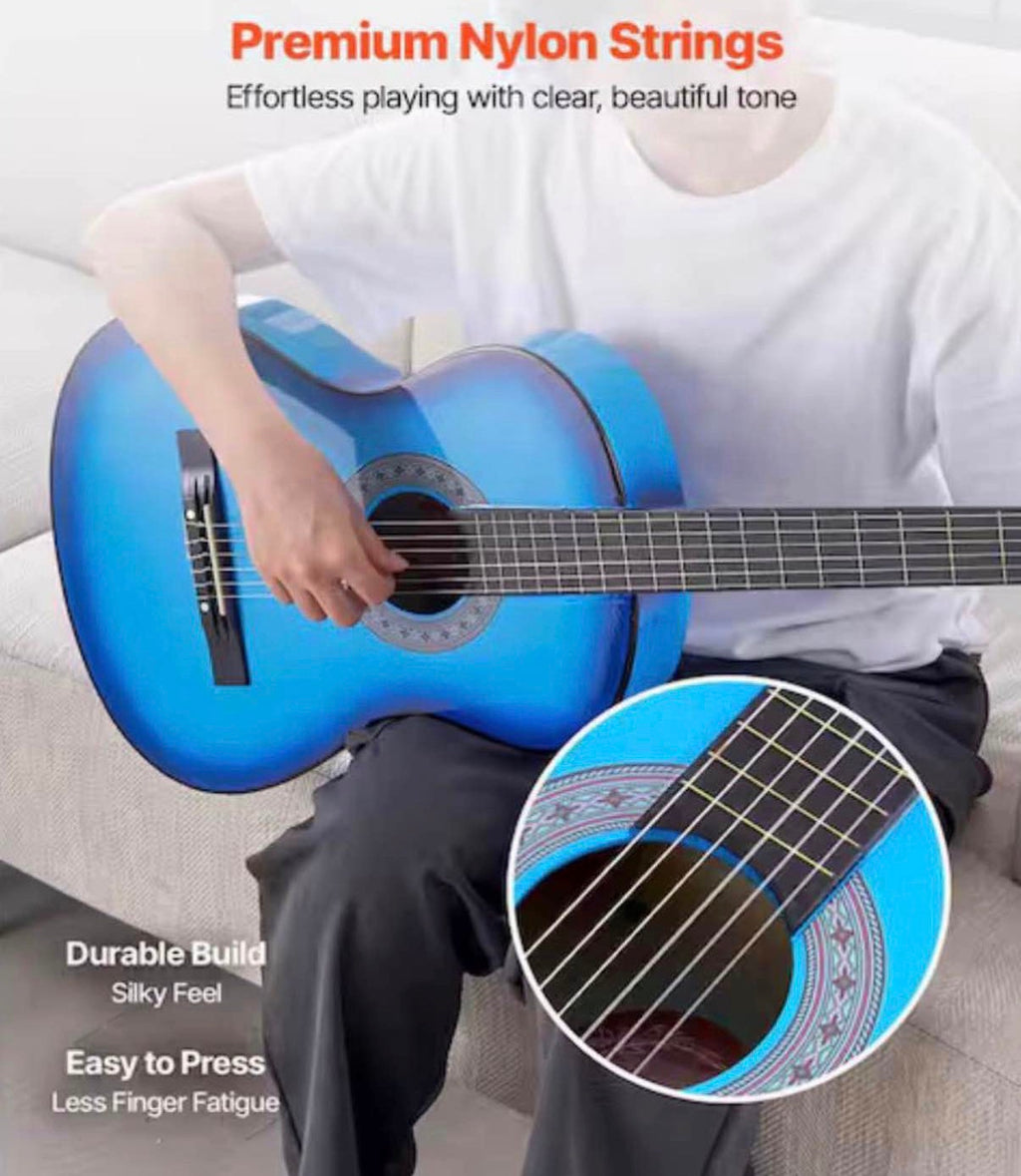 38 in. Wood Classical Guitar