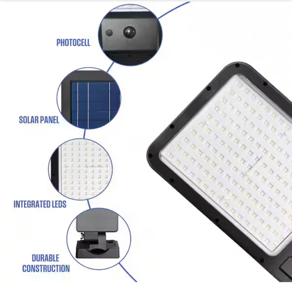4000 Lumen Solar Dusk to Dawn LED Flood Light
