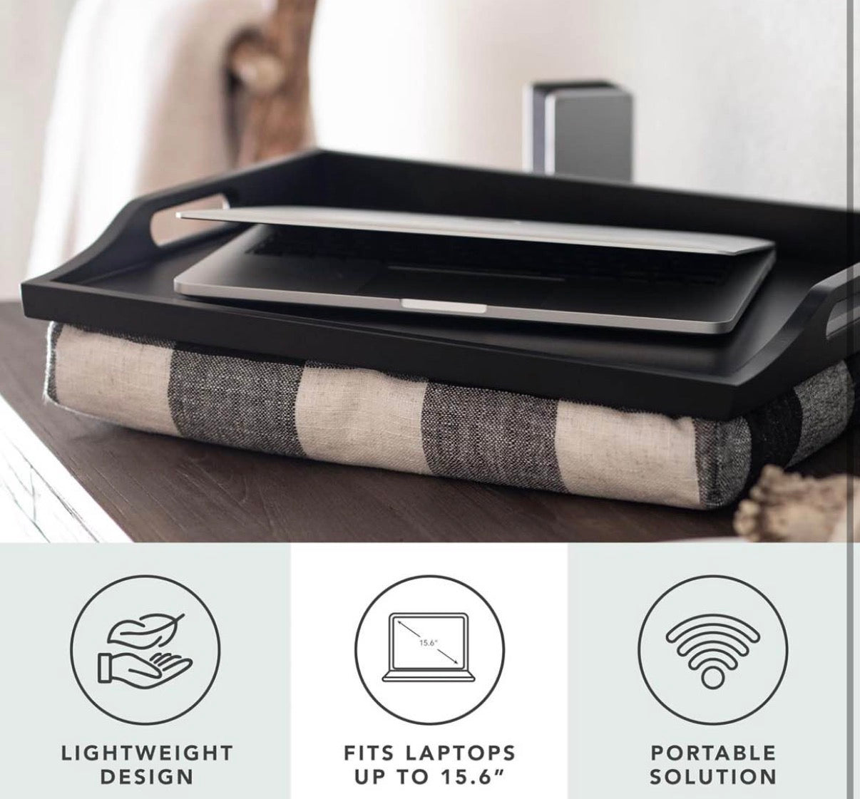 Wood Bed Tray Lap Desk