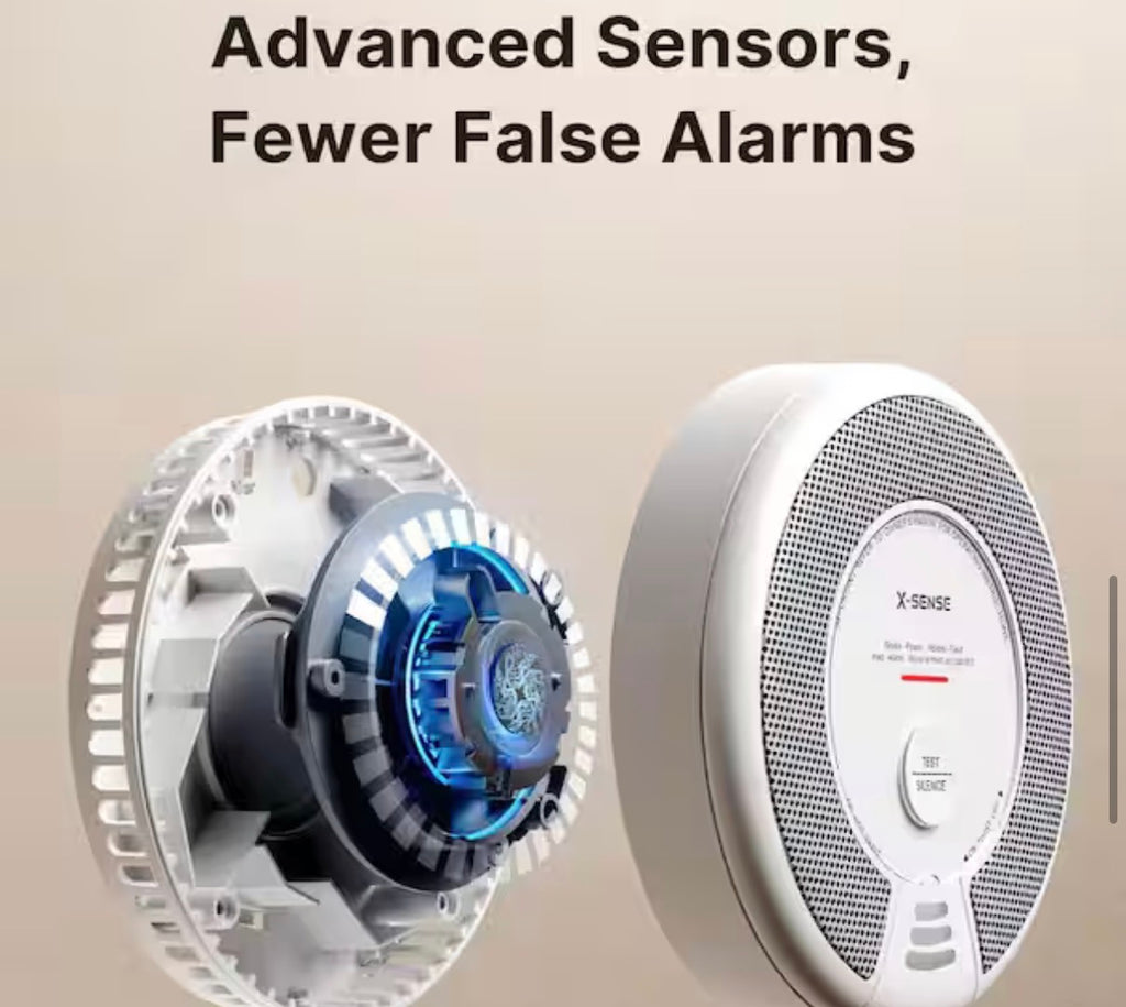 10-Year Battery Wireless Interconnected Smoke and CO Detector