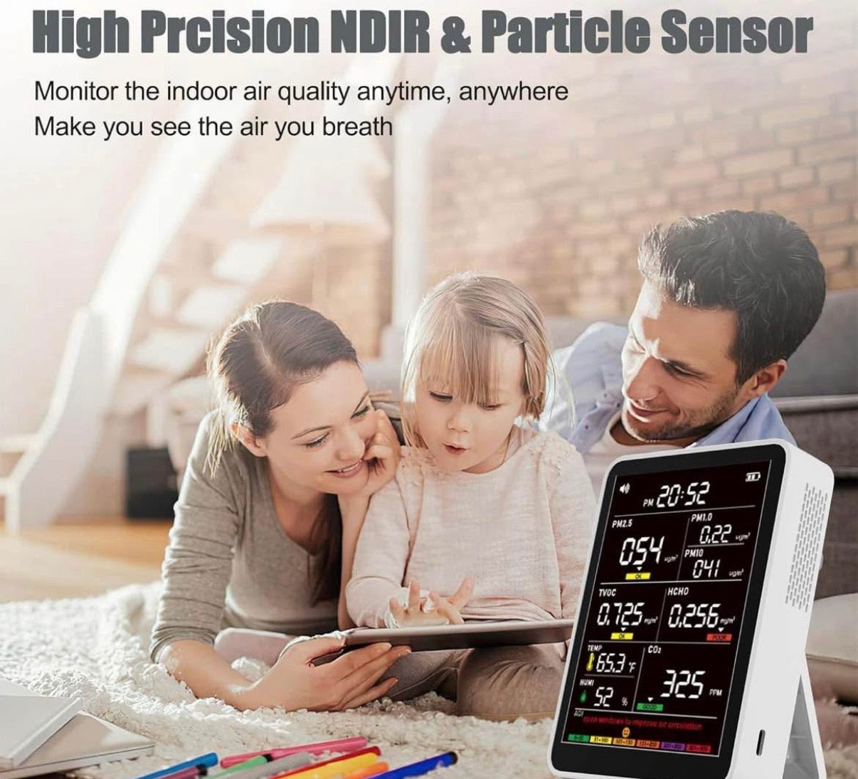 Portable Real-Time Air Quality Monitor