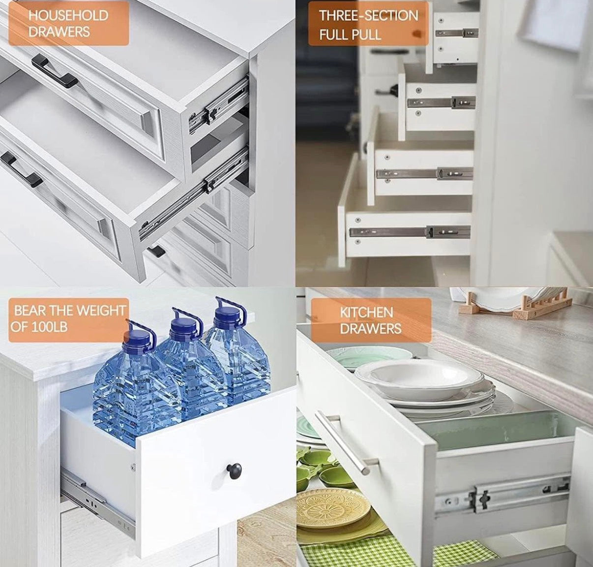 Soft Close Drawer Slides