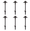 LED Outdoor Landscape Weather Resistant Path Light (6-Pack)