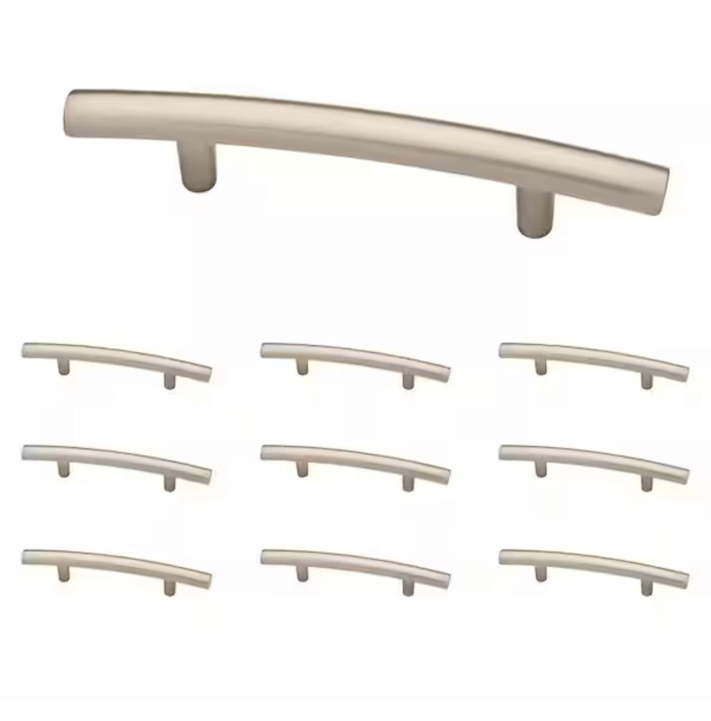 10-Pack Arched 3 in. Cabinet Drawer Bar Pulls