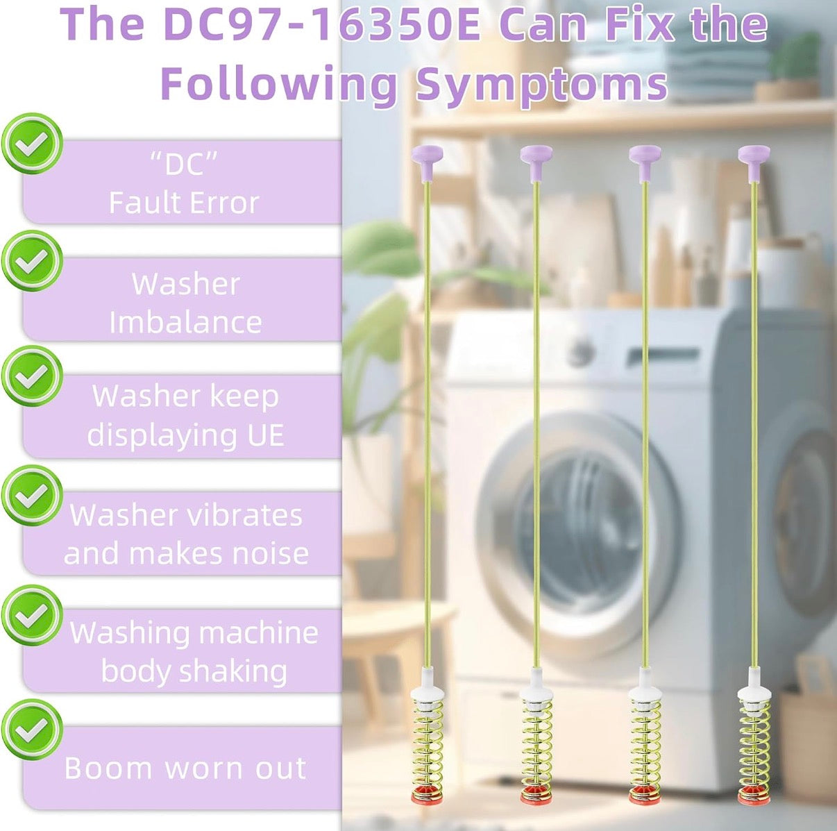 Washer Suspension Rods Replacement for samsung