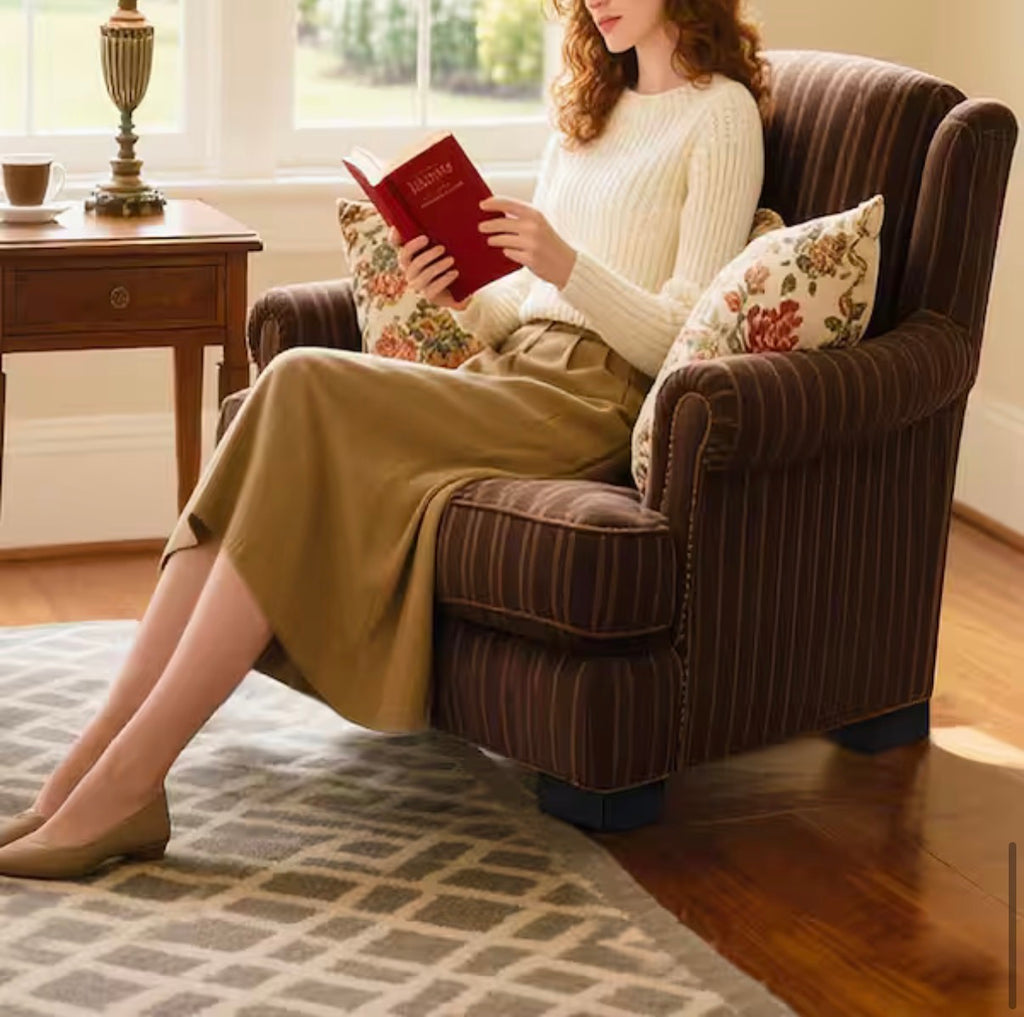 L-Shaped Solid Wood Legs for Furniture  (4-Pack)
