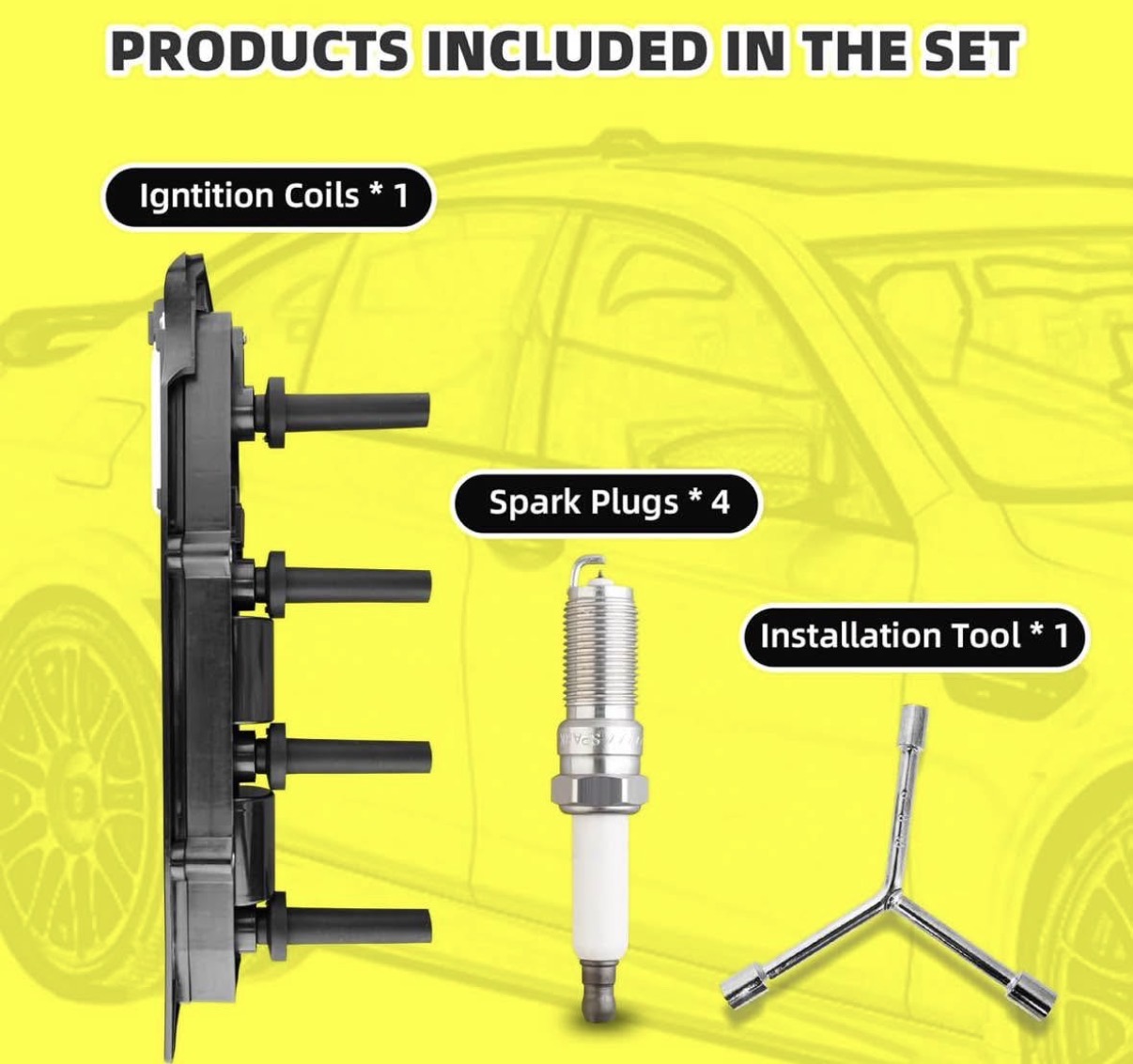 Ignition Coil Pack with Ignition Module