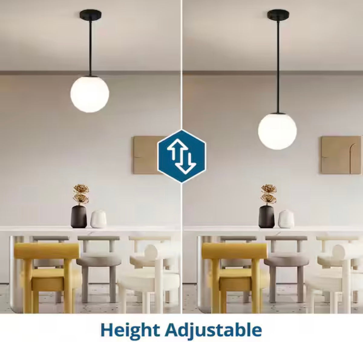 Globe Glass Pendant Light