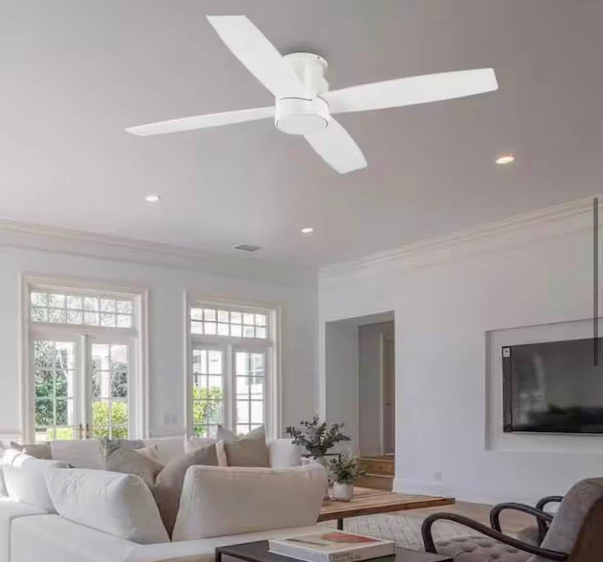 44 in. Indoor Ceiling Fan with remote control