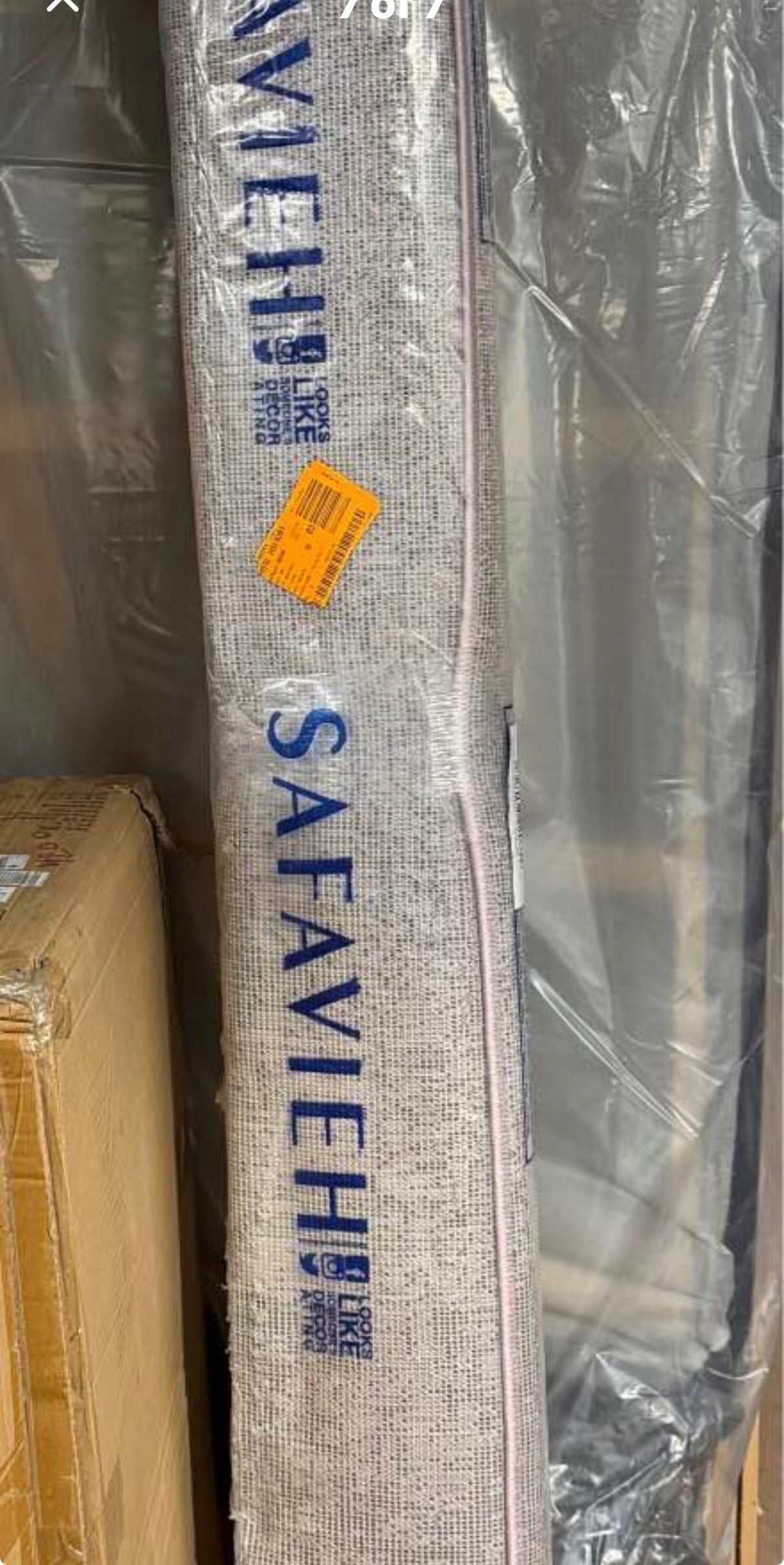 Adirondack Gray/Purple 8 ft. x 10 ft. Distressed Area Rug