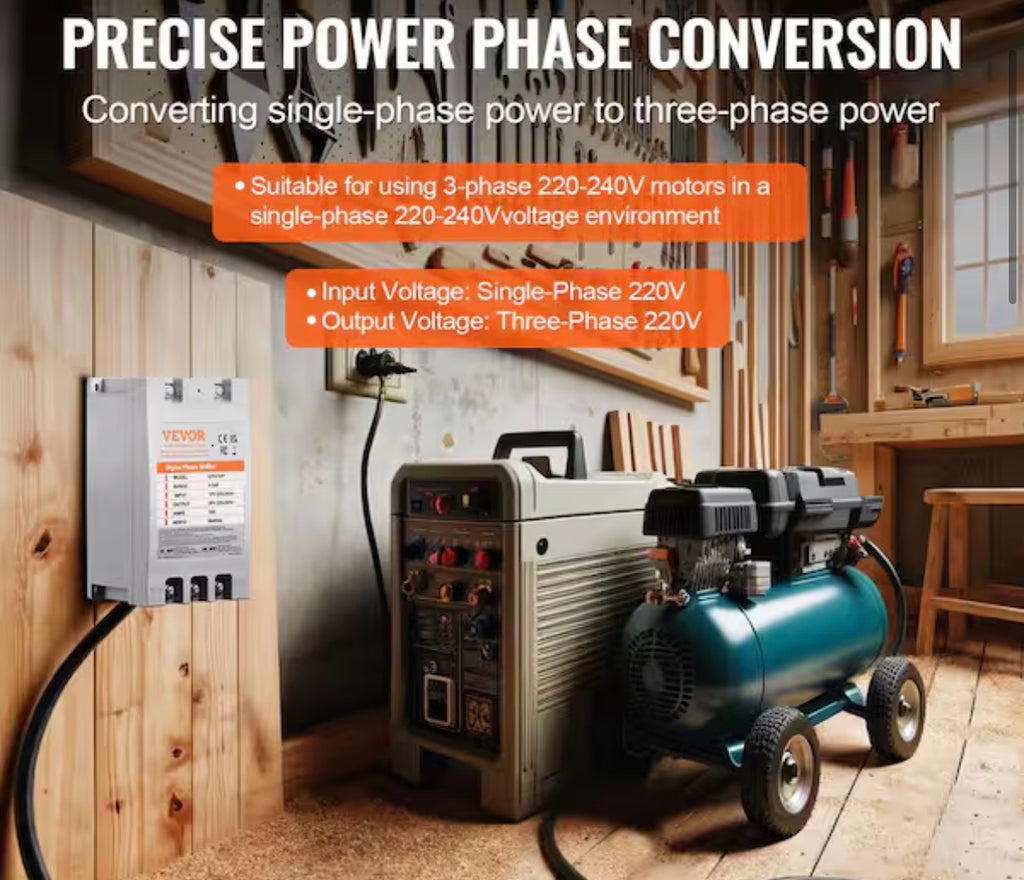 3 Phase Converter 5HP