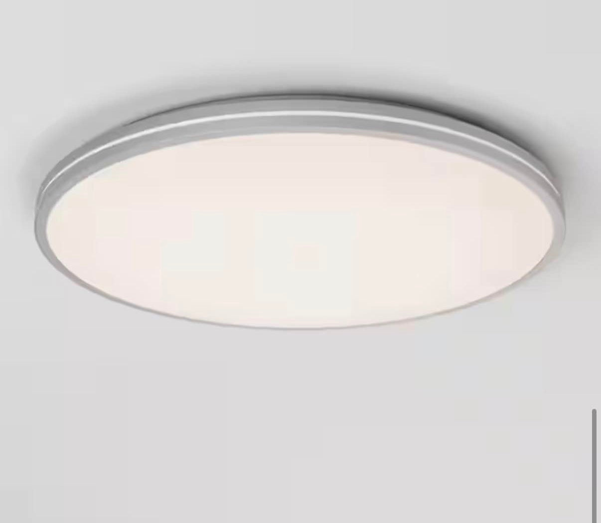 Athos 21 in. Modern Flush Mount Ceiling Light