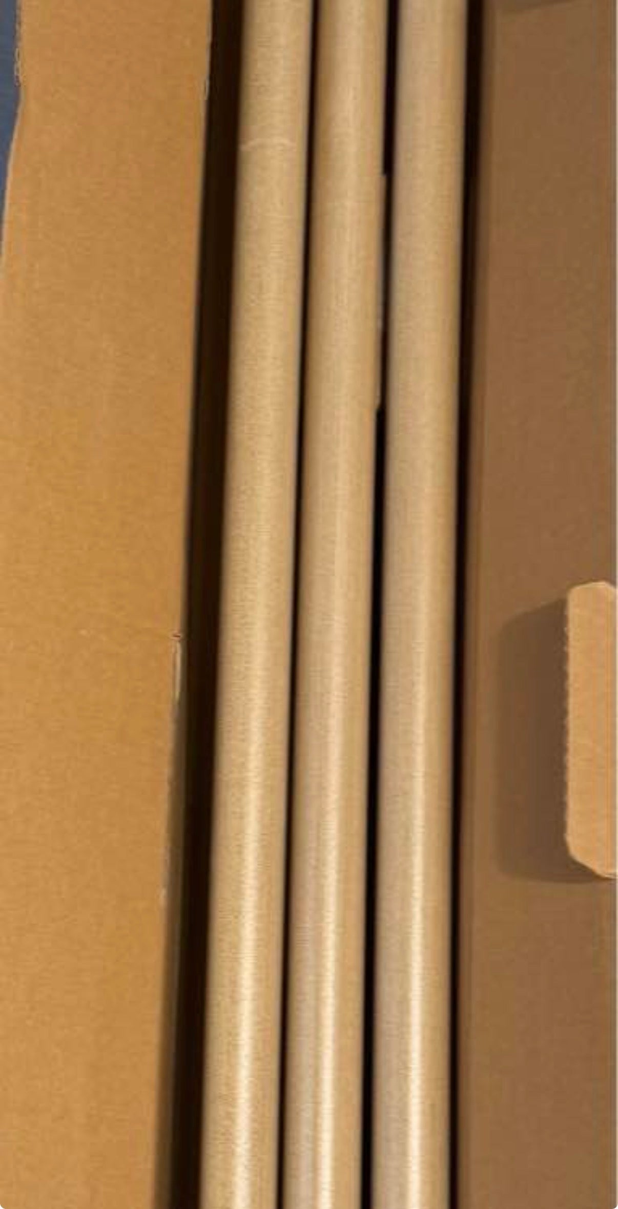 MODE Farmhouse Curtain Rod 1 1/8" Diameter fit 144” to 240” Windows