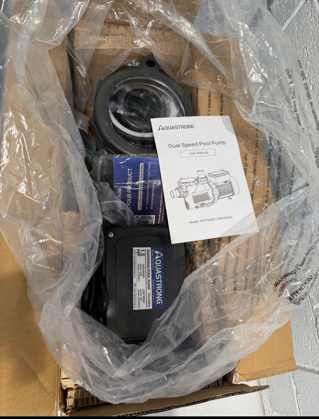 1.5HP Above Ground Pool Pump