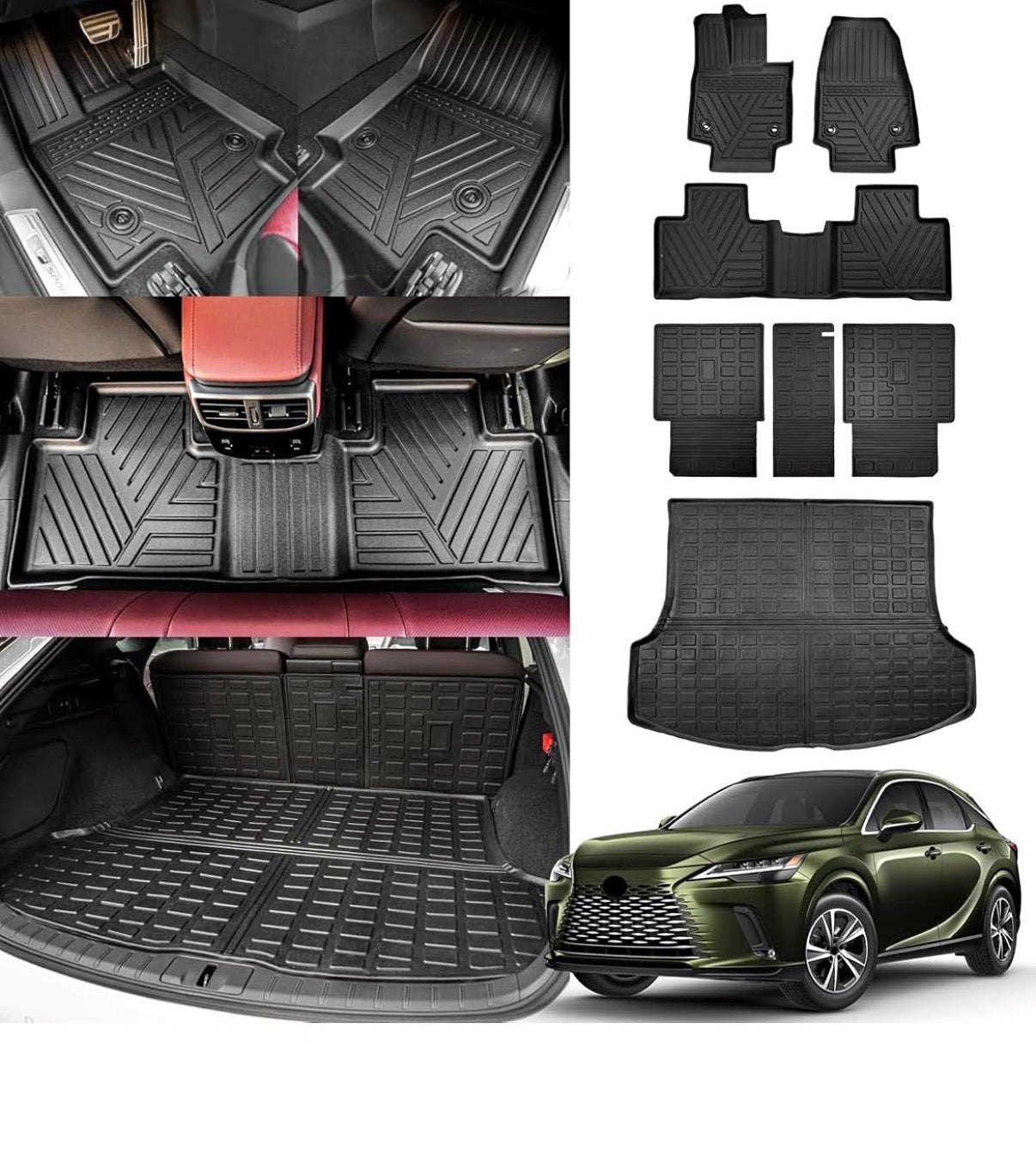 Floor Mats Compatible with 2023-2025 Lexus RX350