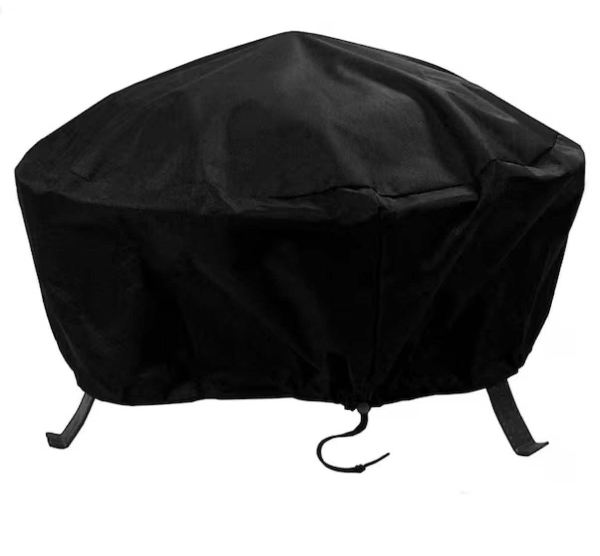 30 in. Black Round Fire Pit Cover
