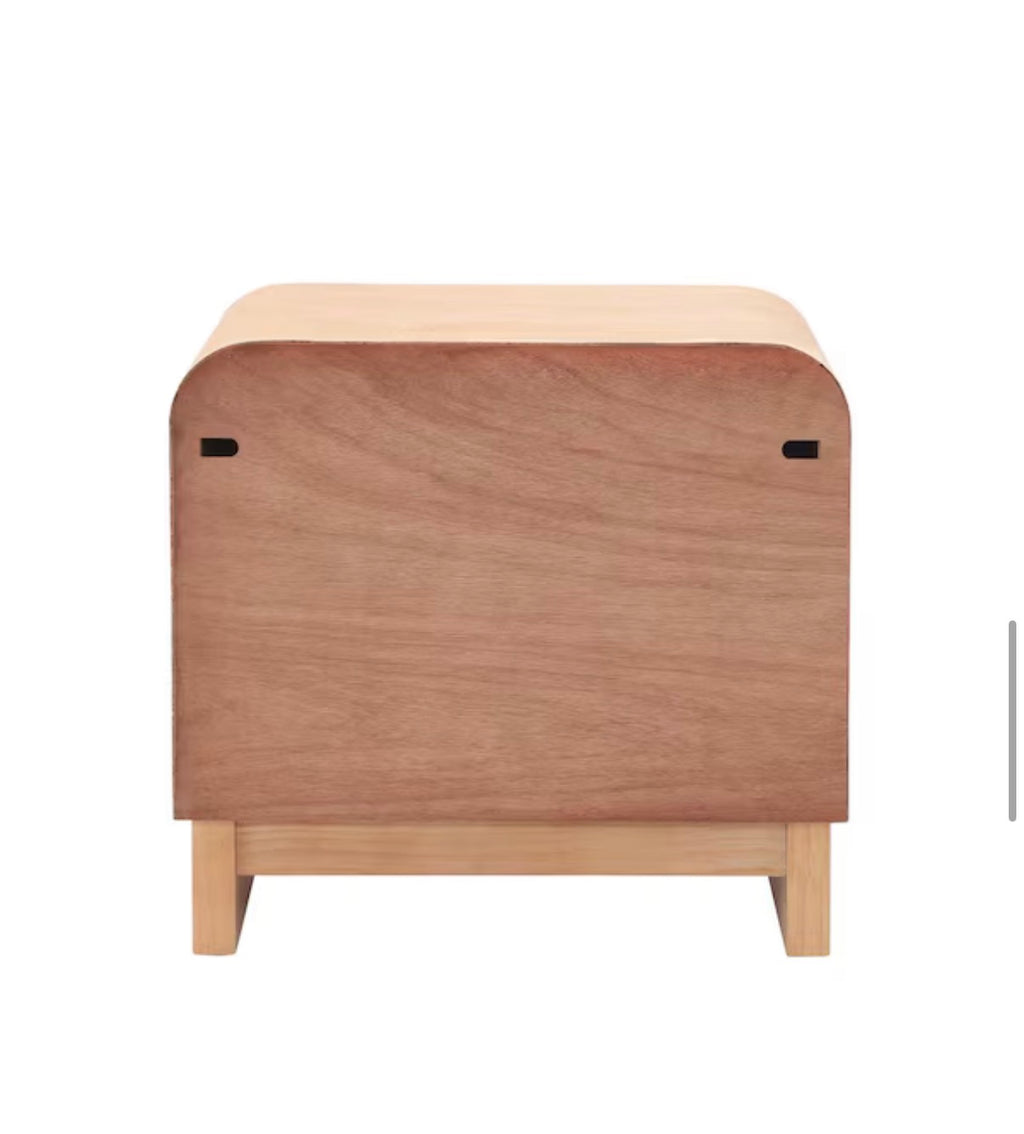 Florence Modern Curved Top Design Nightstand