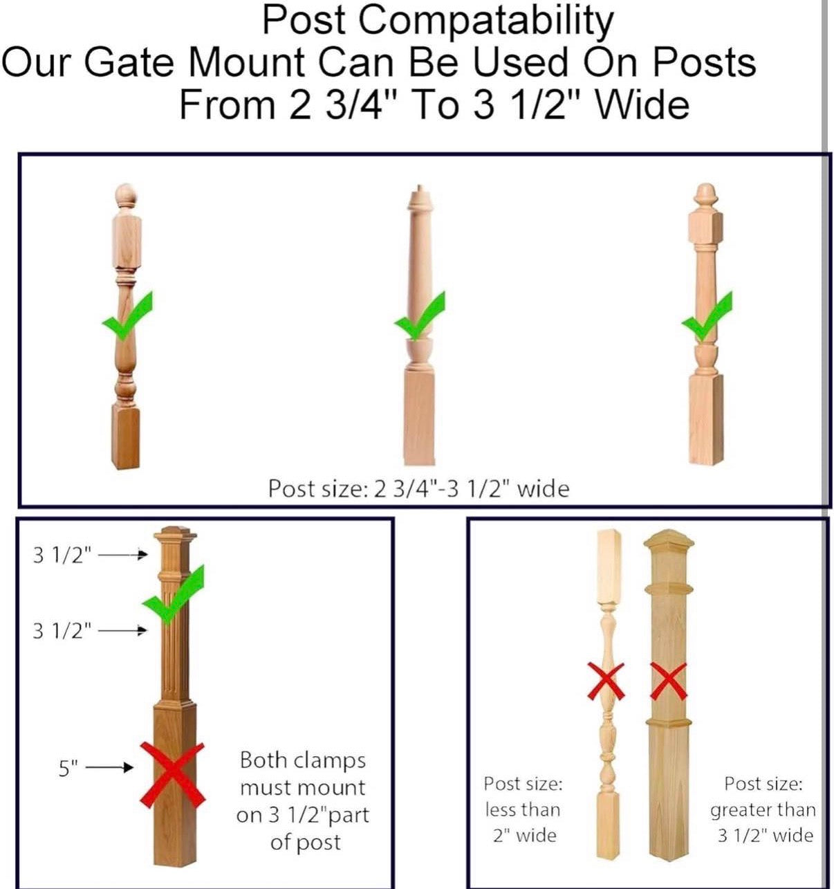 Safety Innovations No Hole Stairway Baby Gate Mounting Kit