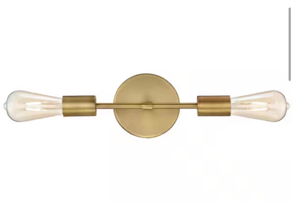 Iconic 5 in. Antique Brushed Brass Sconce