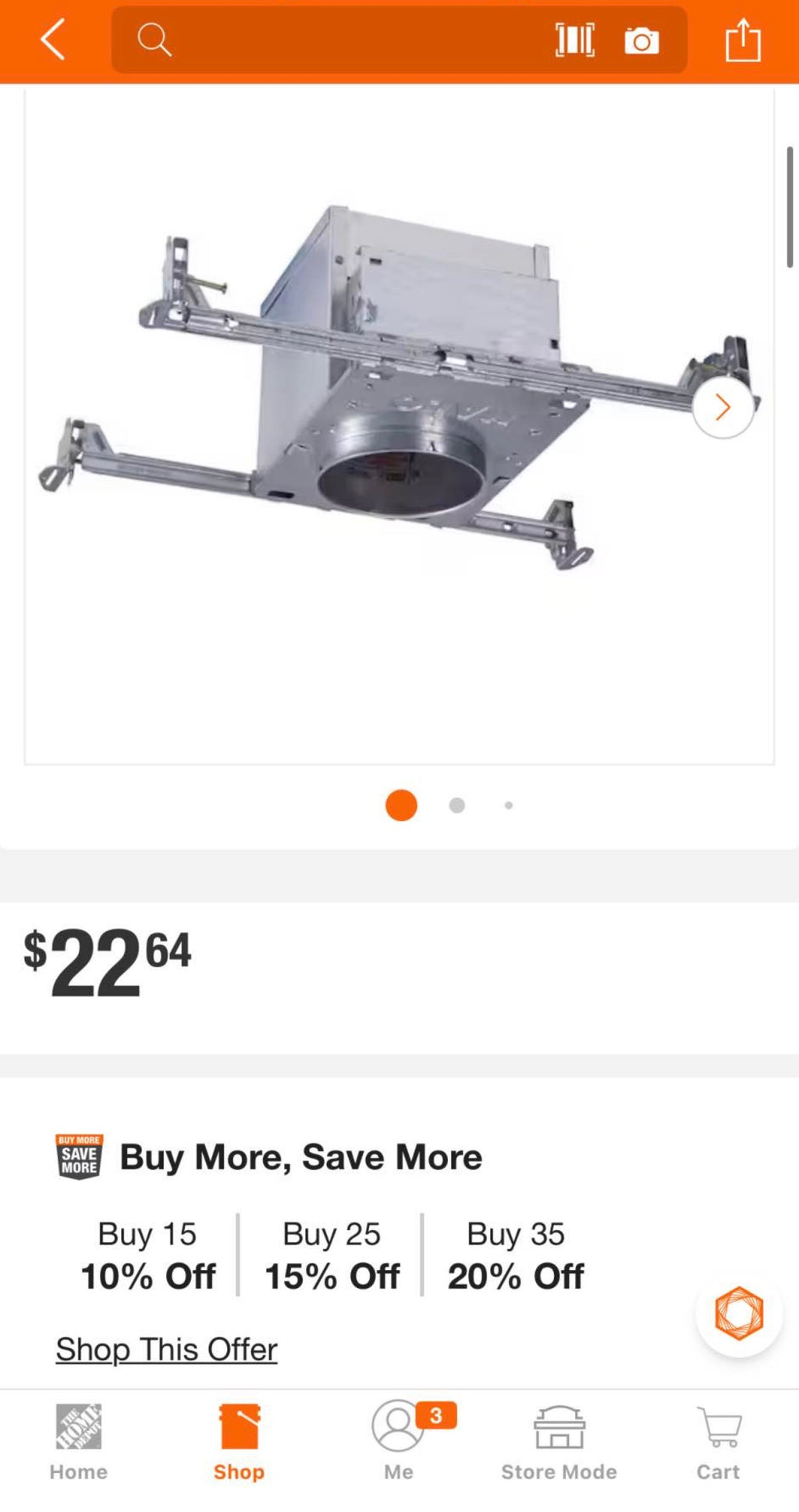 4 in. Aluminum LED Recessed Lighting Housing