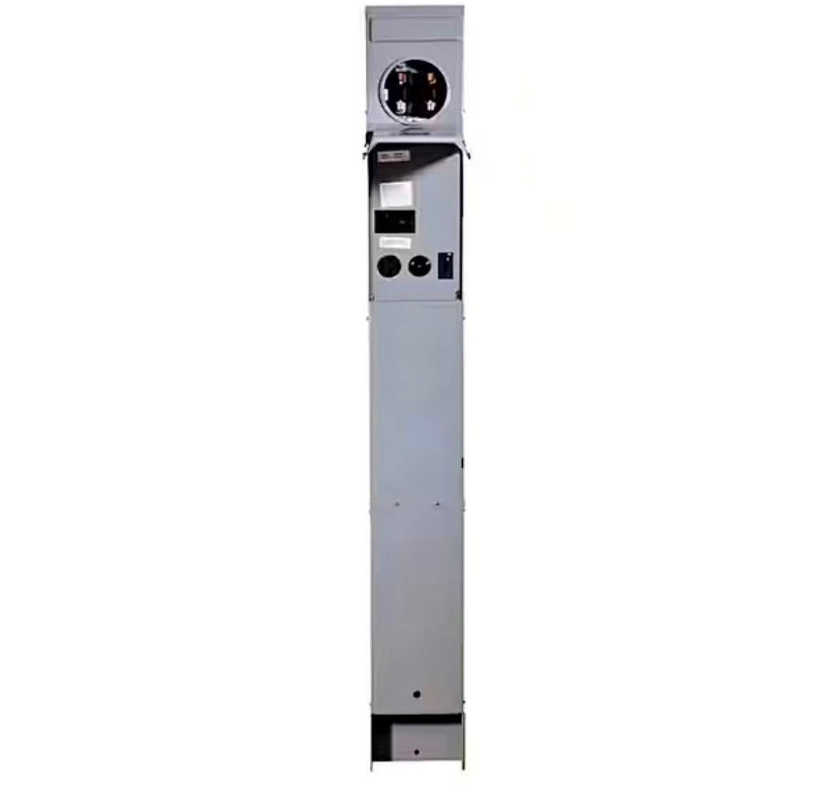 100A Metered RV Earth Burial Pedestal 5-Spaces with 50/30 Amp