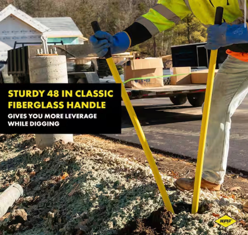 48 in. Classic Fiberglass Post Hole Digger