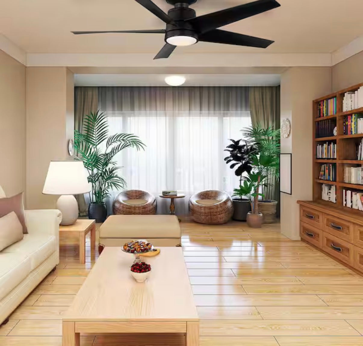 Ainslee 54 in. Indoor/Covered Outdoor ceiling fan