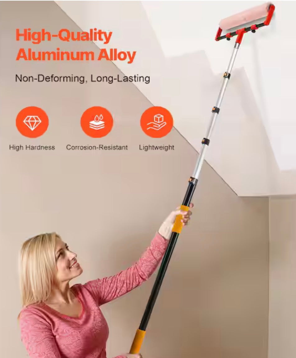 4.66-19 ft. Telescopic Extension Pole